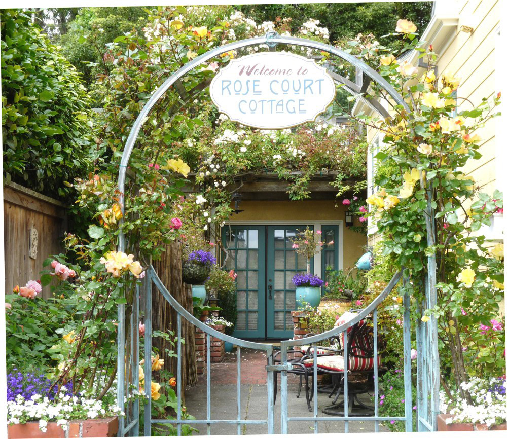 Rose Court Cottage Courtyard Entrance